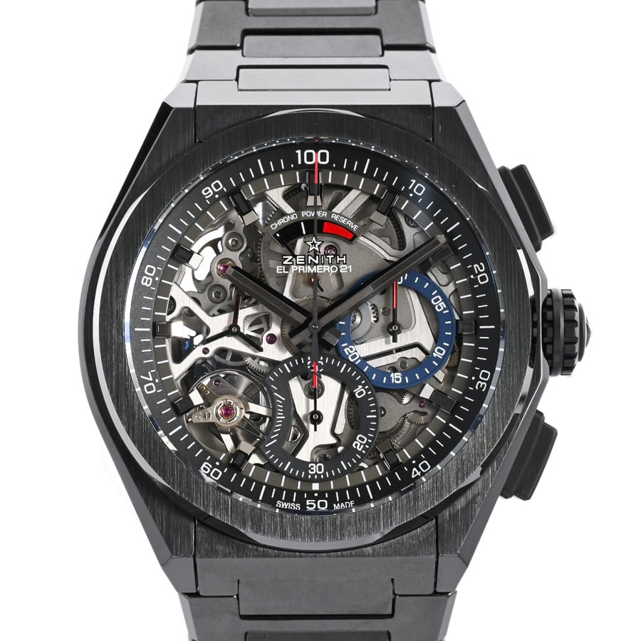 【中古A品】  ゼニス デファイ エルプリメロ21  49.9000.9004/78.M900 セラミック 銀座