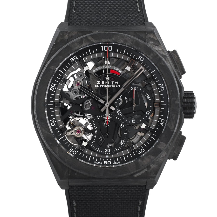 【中古SA品】  ゼニス デファイ エルプリメロ21  10.9000.9004/96.R921 カーボン 銀座