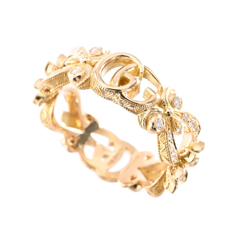 【中古A品】  グッチ フローラ   K18イエローゴールド(K18YG) 元町本店