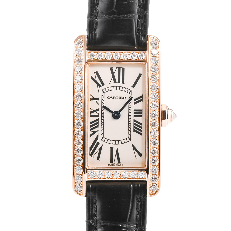 【中古A品】  カルティエ タンクアメリカン SM  WB707931 ピンクゴールド 横浜関内店