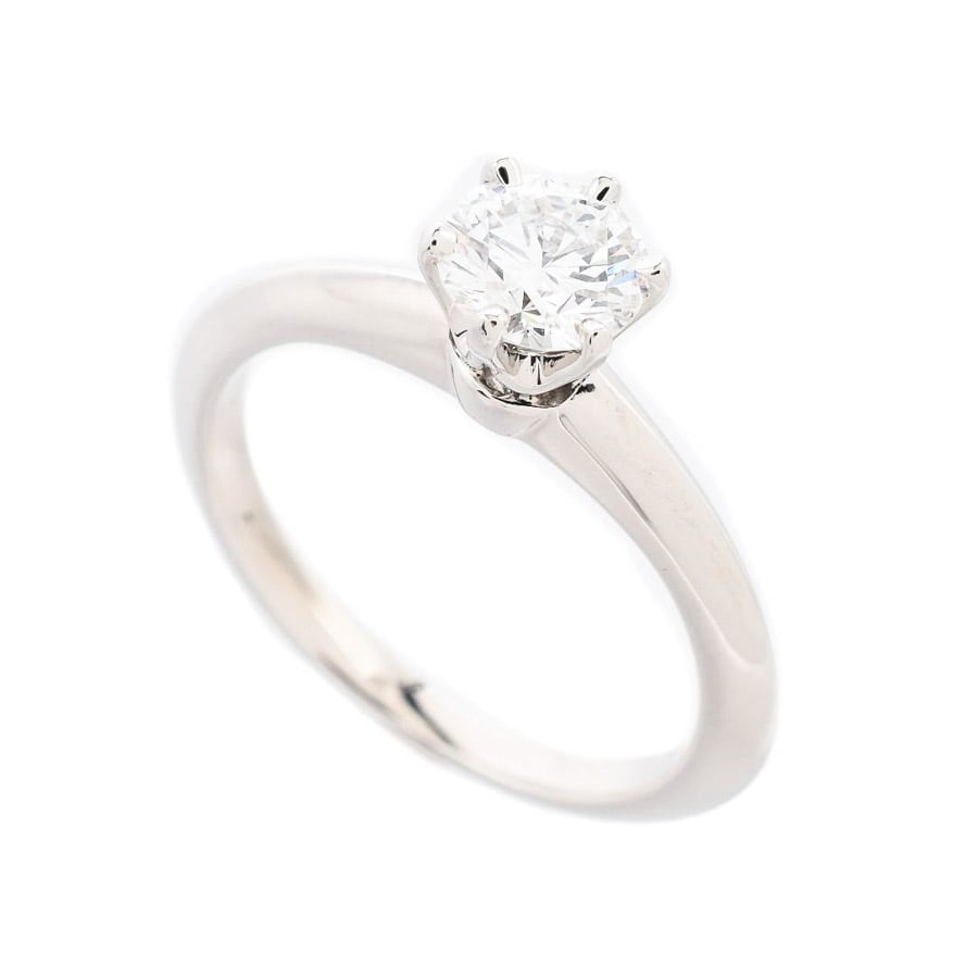 【中古A品】  ティファニー ソリティア   Pt950 横浜関内店