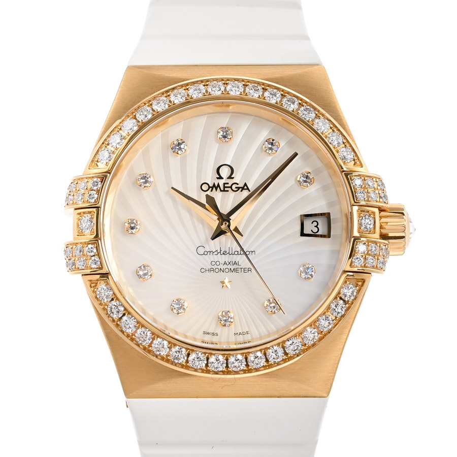 【未使用品】  オメガ コンステレーション コーアクシャル  123.57.35.20.55.003 イエローゴールド 銀座