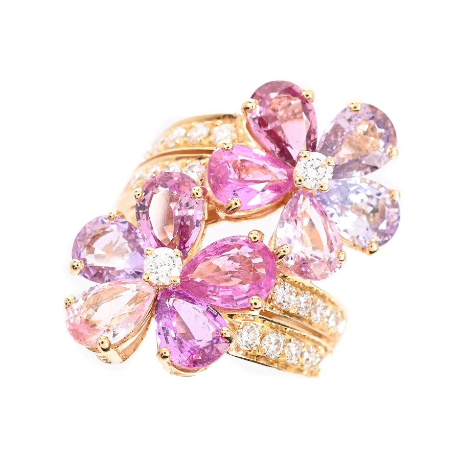 【中古A品】  ブルガリ フラワーコントレール  339260 K18イエローゴールド 横浜関内店