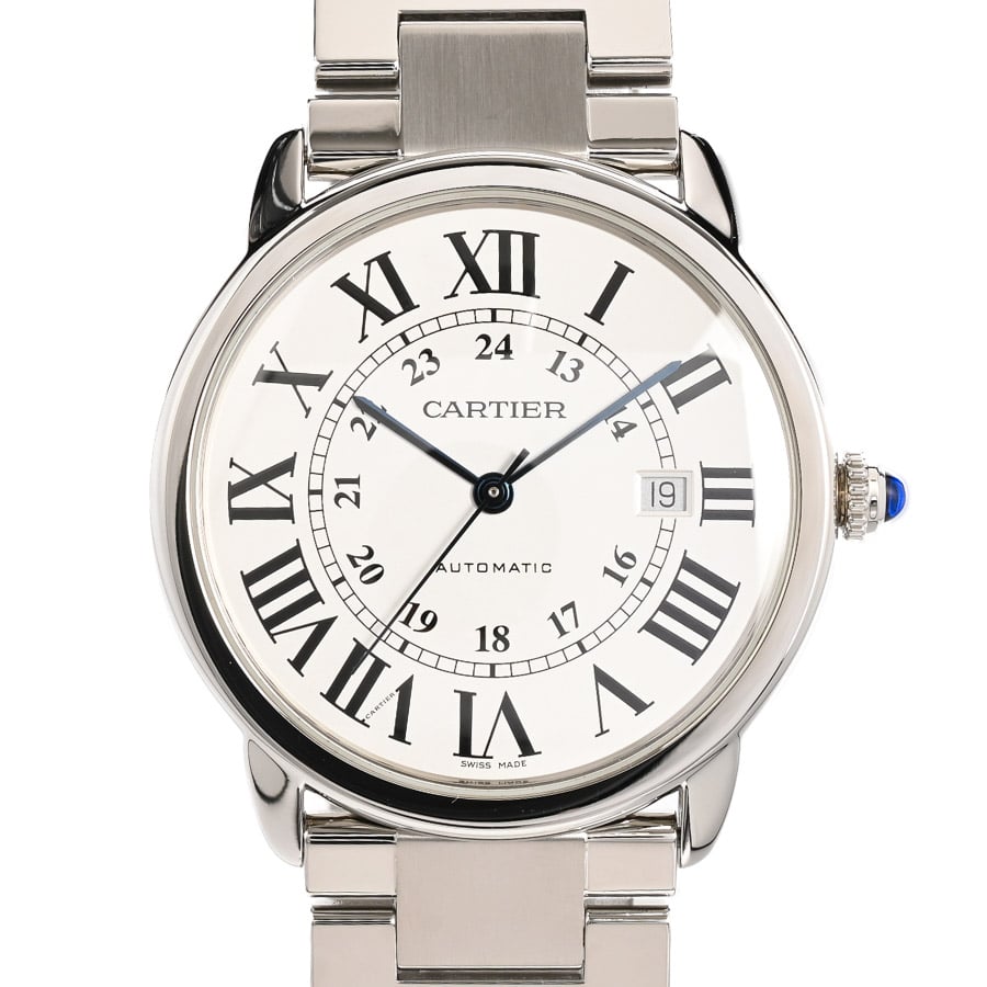 【中古A品】  カルティエ ロンドソロ ドゥ カルティエ XL  W6701011 ステンレス 元町本店