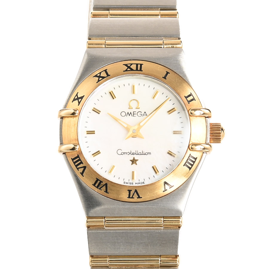 【中古A品】  オメガ コンステレーション ミニ  1267-70 ステンレス/イエローゴールド 銀座