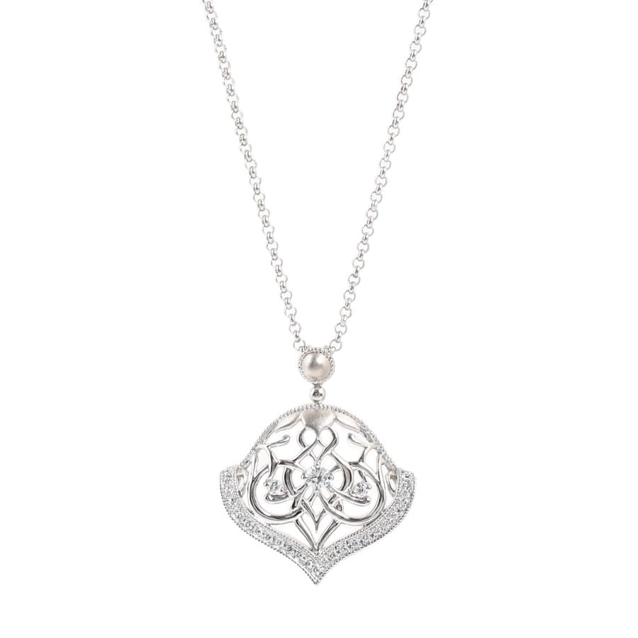 【中古A品】  星の砂 ダイヤ ネックレス   プラチナ900/850(Pt900/850) 横浜関内店