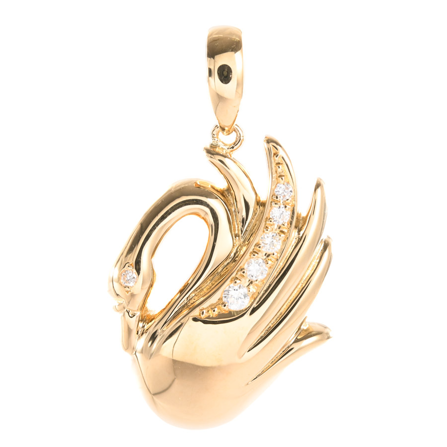 【中古A品】  タサキ スワン   K18イエローゴールド 新宿歌舞伎町店