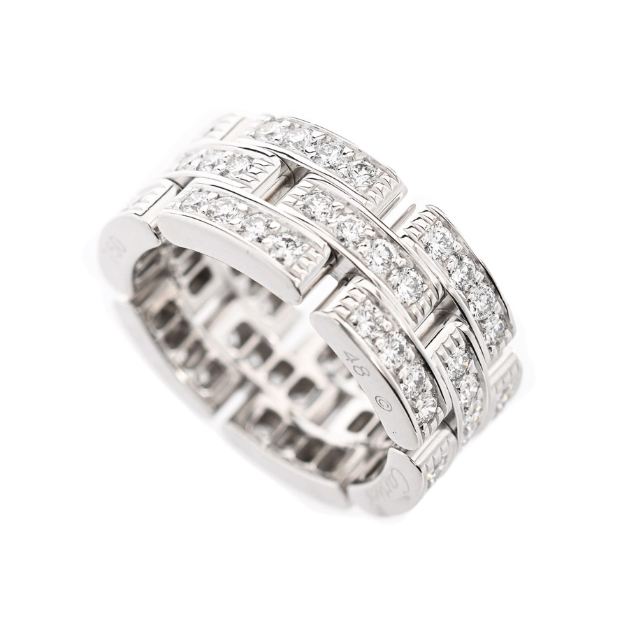 【中古A品】  カルティエ マイヨンパンテール   K18ホワイトゴールド 銀座