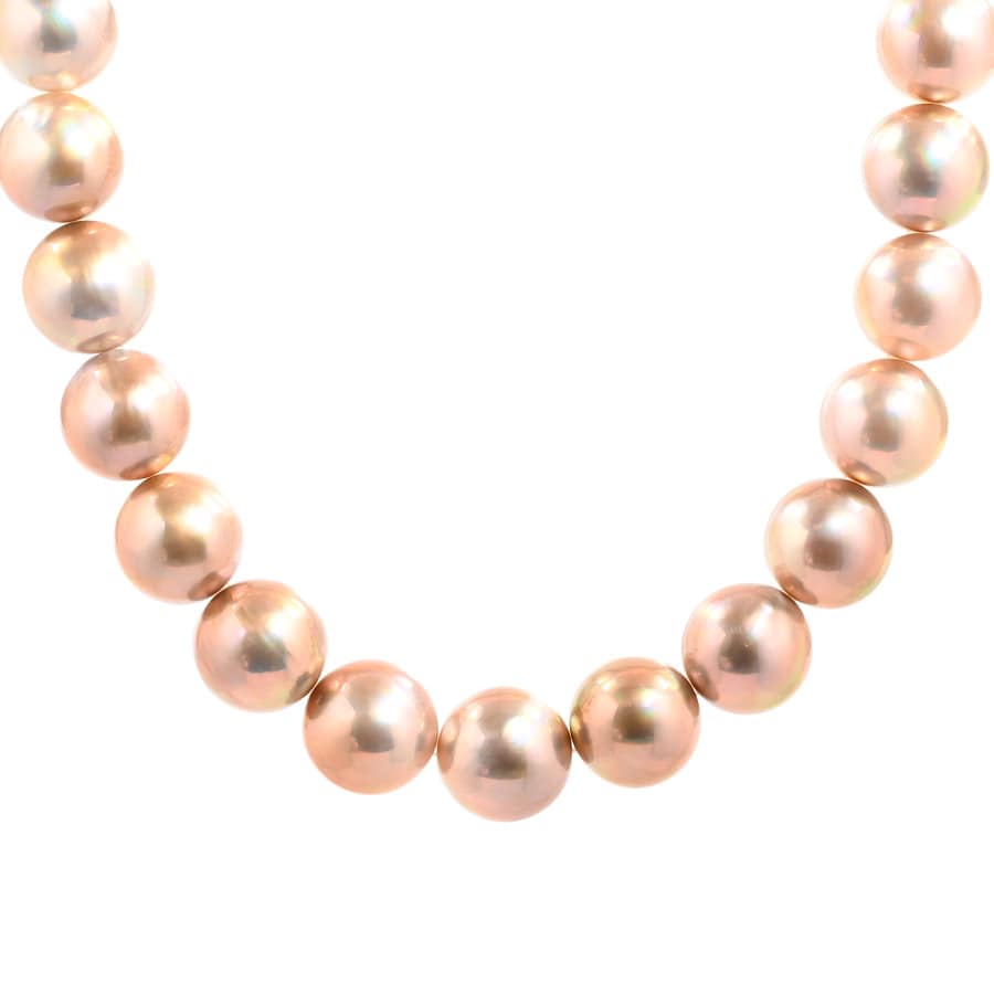 【中古A品】  タサキ マベパール ネックレス   シルバー 元町本店