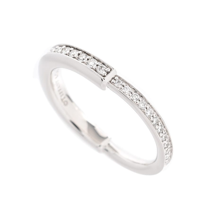 【中古A品】  ティファニー ロック   K18ホワイトゴールド 横浜関内店