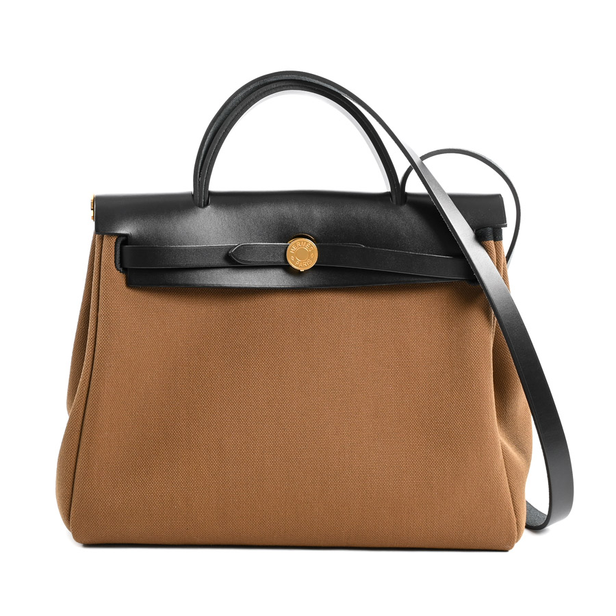 【中古A品】  エルメス エールバッグジップ31ルトゥルネ   トワルミリタリー THE YOKOHAMA FRONT