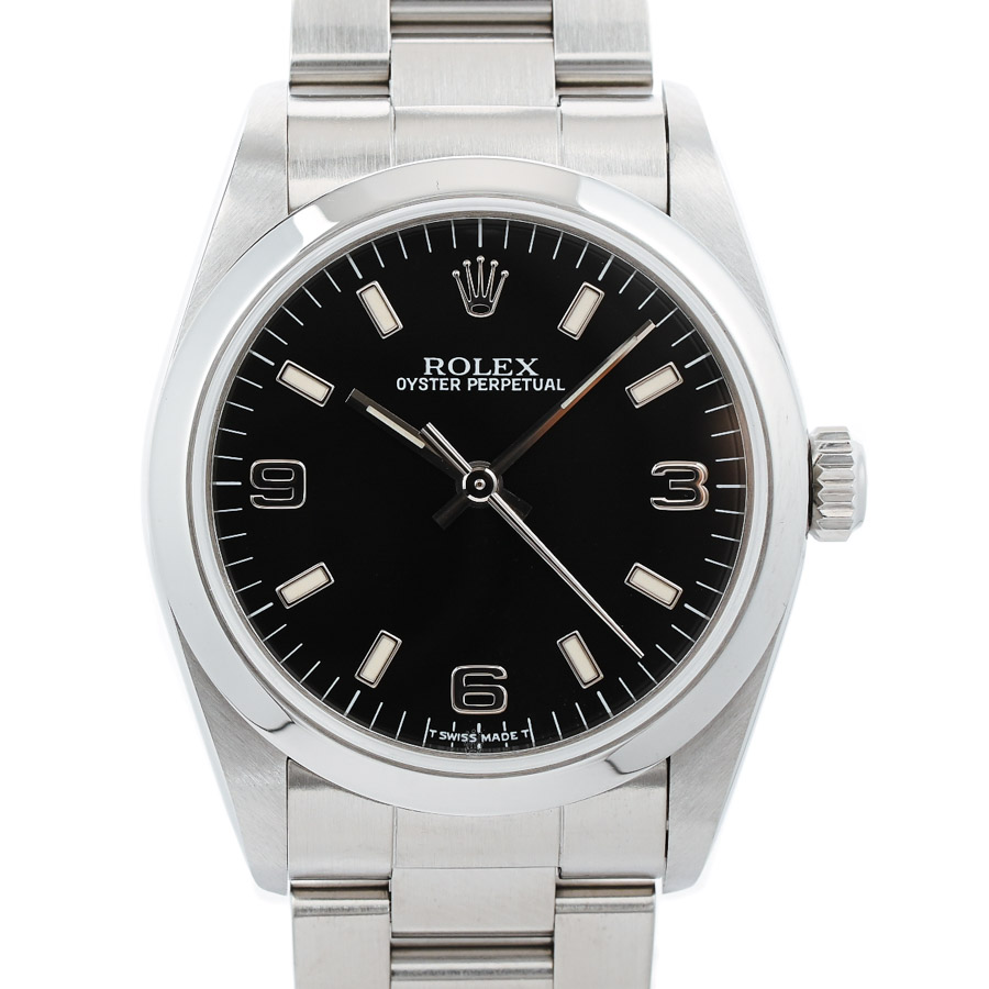 【中古A品】  ロレックス オイスターパーペチュアル  77080 ステンレス 銀座