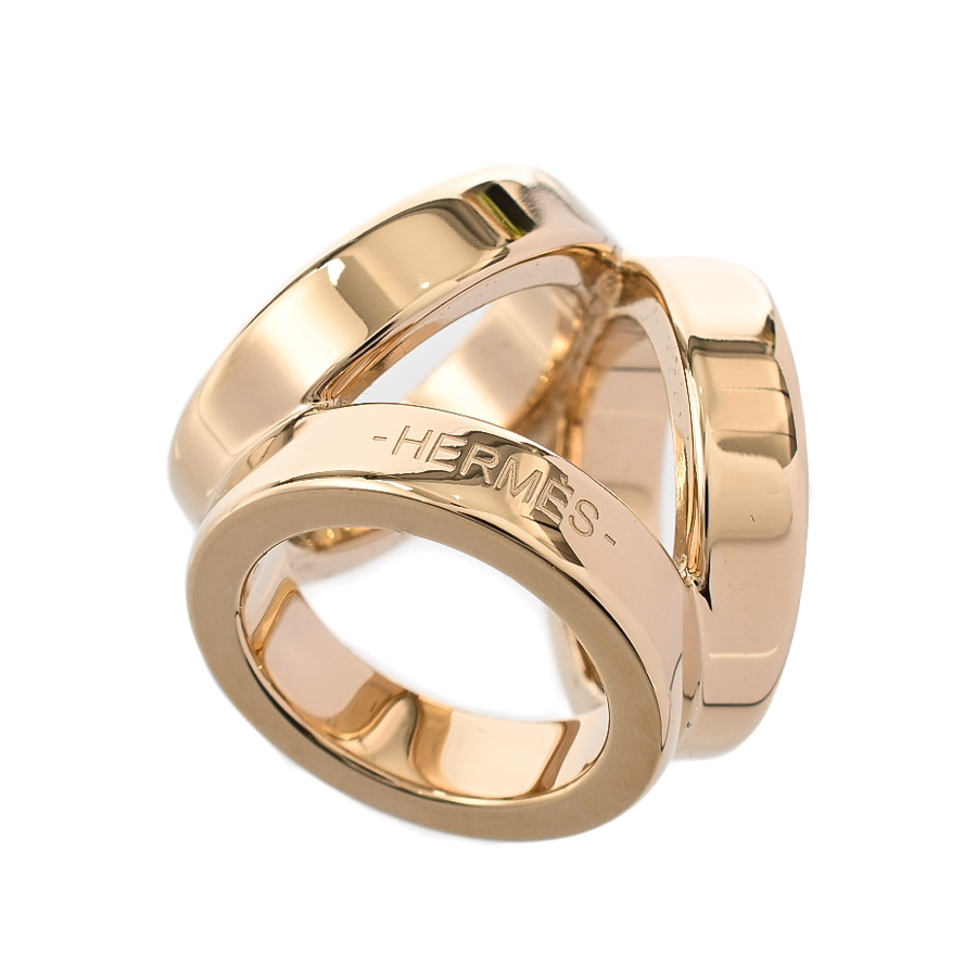 【未使用品】  エルメス ミニトリオ   ゴールドメッキ 元町本店