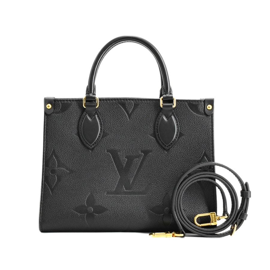 【中古A品】  ルイヴィトン オンザゴーPM モノグラムアンプラント M45653  元町本店