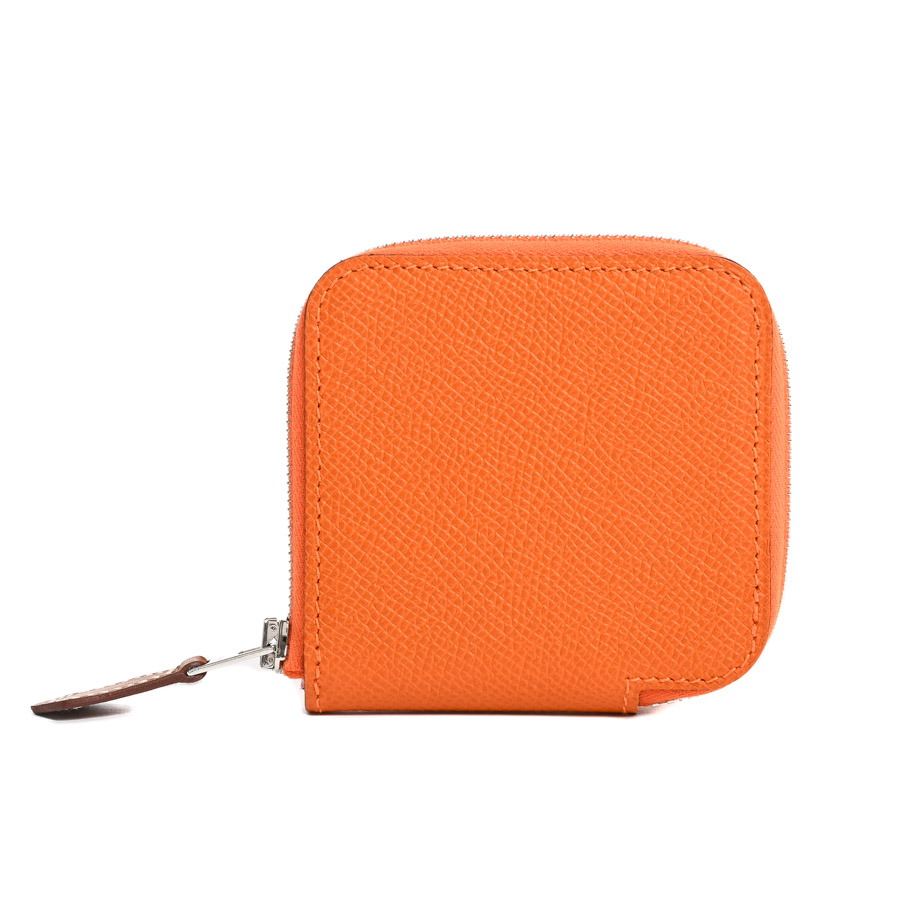 【未使用品】  エルメス アザップコインケースシルクイン   ヴォーエプソン THE YOKOHAMA FRONT