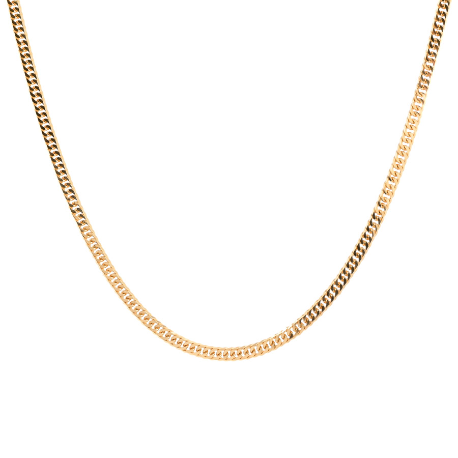 【中古A品】  ノンブランドジュエリー 喜平ネックレス 6面ダブル 20.2g   K18YG 横浜関内店