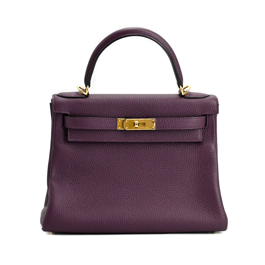 【中古SA品】  エルメス ケリー28   トリヨンクレマンス THE YOKOHAMA FRONT