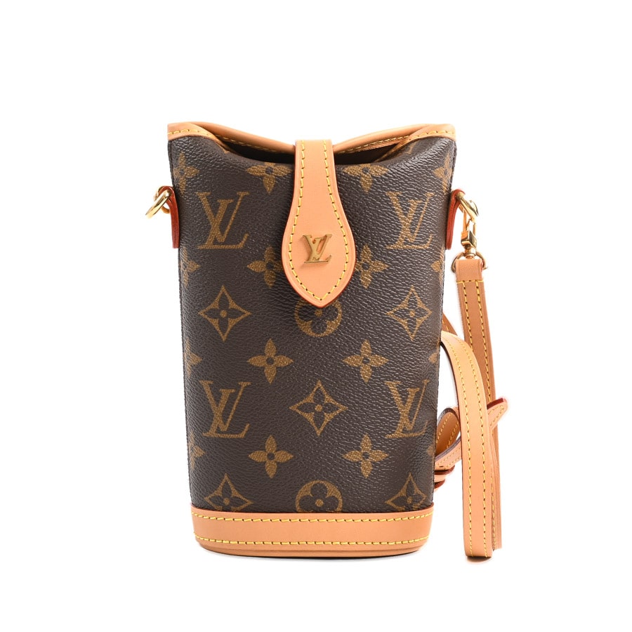 【中古A品】  ルイヴィトン フォールドミーポーチ モノグラム M80874  銀座