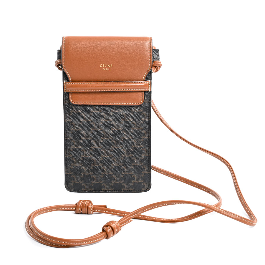 【中古AB品】  セリーヌ モバイルポーチ  10G332 トリオンフキャンバス 横浜関内店