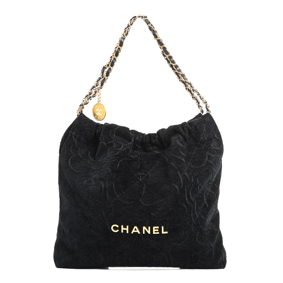 【中古A品】  シャネル CHANEL22ハンドバッグ CHANEL22 AS3261 パイル THE YOKOHAMA FRONT