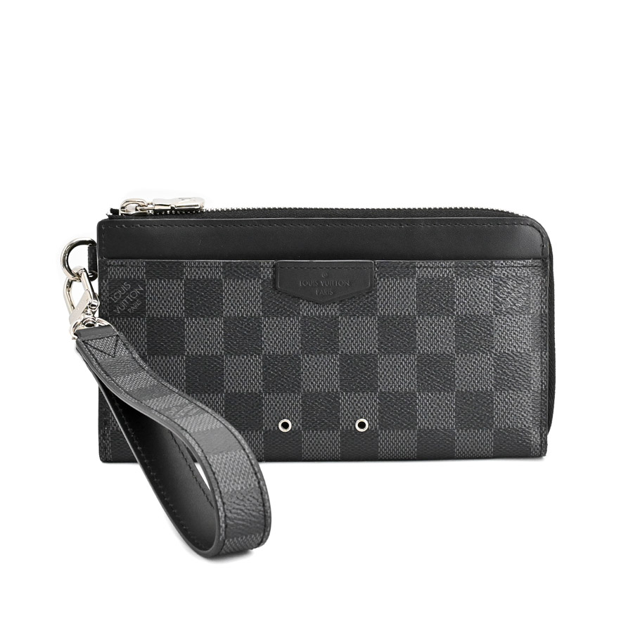 【中古A品】  ルイヴィトン ジッピードラゴンヌ ダミエグラフィット N60379  THE YOKOHAMA FRONT