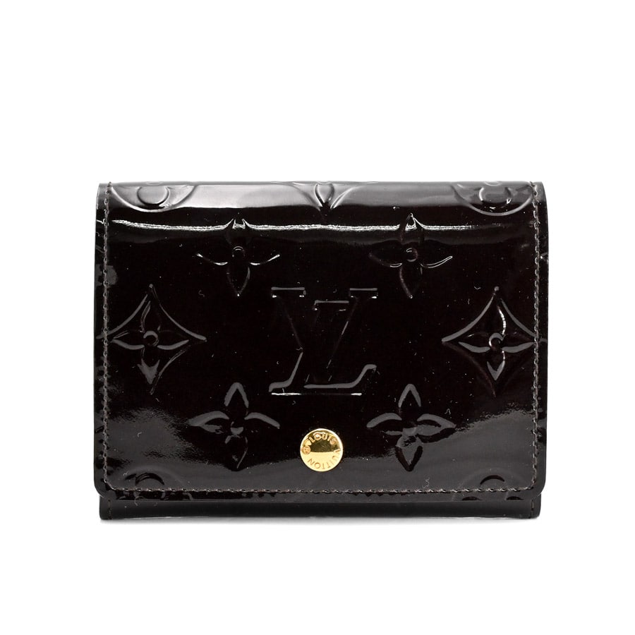 【中古A品】  ルイヴィトン アンヴェロップカルトドゥヴィジット モノグラムヴェルニ M91409  新宿歌舞伎町店