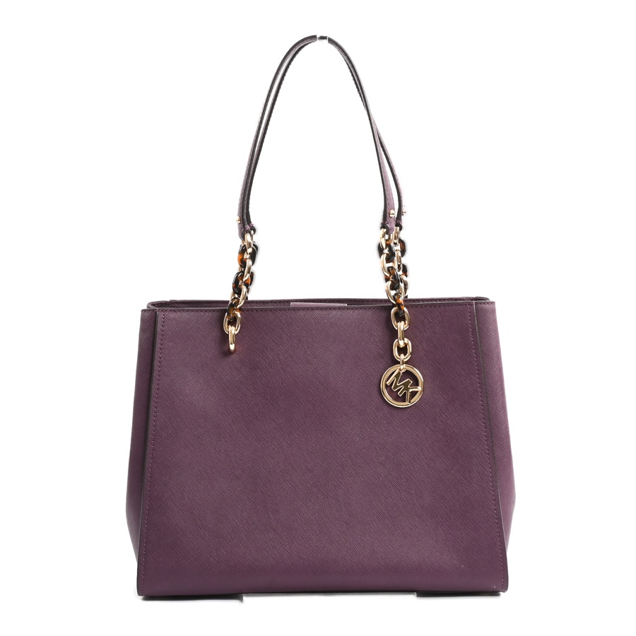 【中古A品】  マイケルコース ショルダートートバッグ  35F8GO5T3L PVC 元町本店