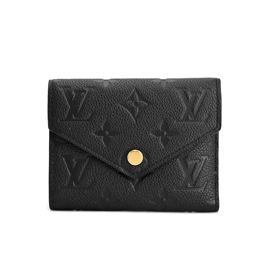 【中古AB品】  ルイヴィトン ポルトフォイユヴィクトリーヌ モノグラムアンプラント M64060  元町本店