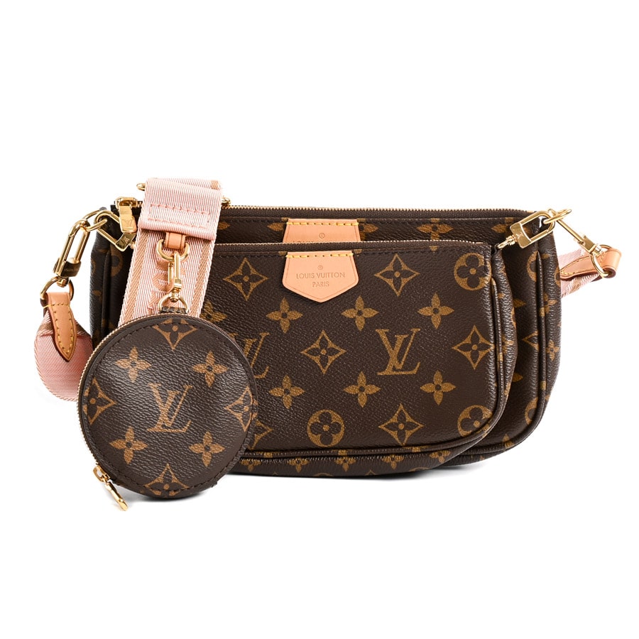 【中古A品】  ルイヴィトン ミュルティポシェットアクセソワール モノグラム M44840  THE YOKOHAMA FRONT