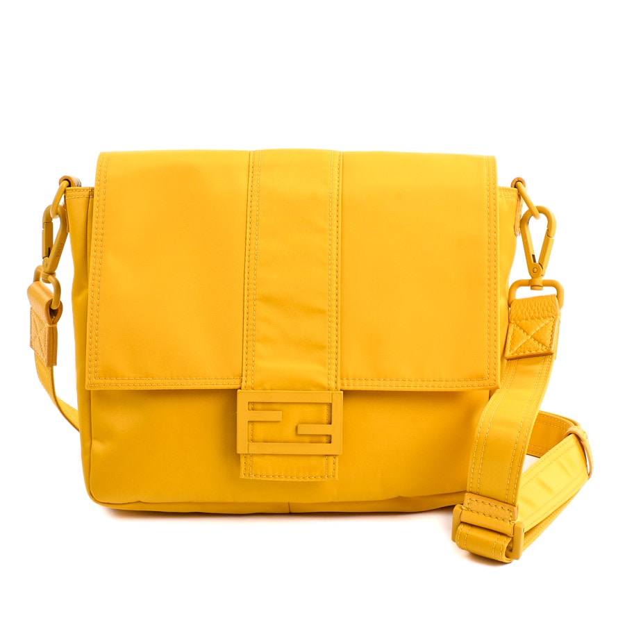 【中古AB品】  フェンディ バゲットメッセンジャーミディアム  7VA537-AG0P ナイロン 元町本店