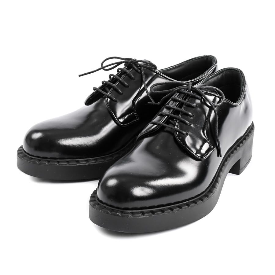 【中古SA品】  プラダ レースアップシューズ  DNC713 カーフ 元町本店