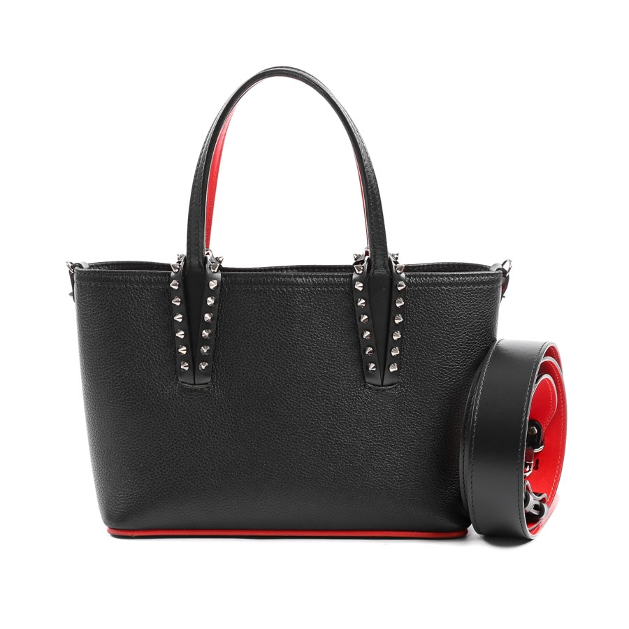 【中古B品】  クリスチャンルブタン カバタミニ  1205054 型押しレザー 新宿歌舞伎町店