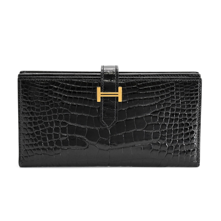 【中古AB品】  エルメス ベアンスフレ   アリゲーター 新宿歌舞伎町店