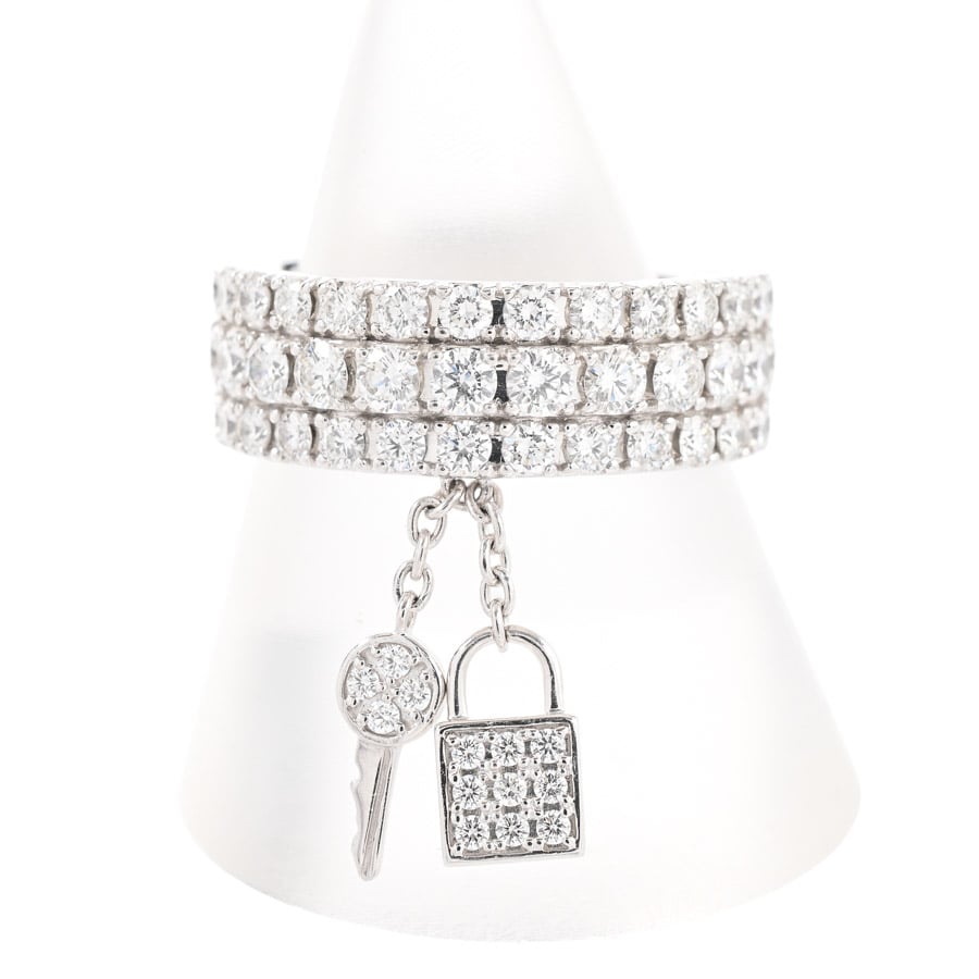 【中古A品】  タサキ ア シークレット   K18ホワイトゴールド 横浜関内店