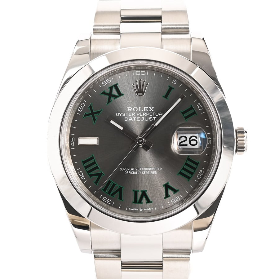 【中古A品】  ロレックス デイトジャスト41  126300/OYS ステンレス 元町本店
