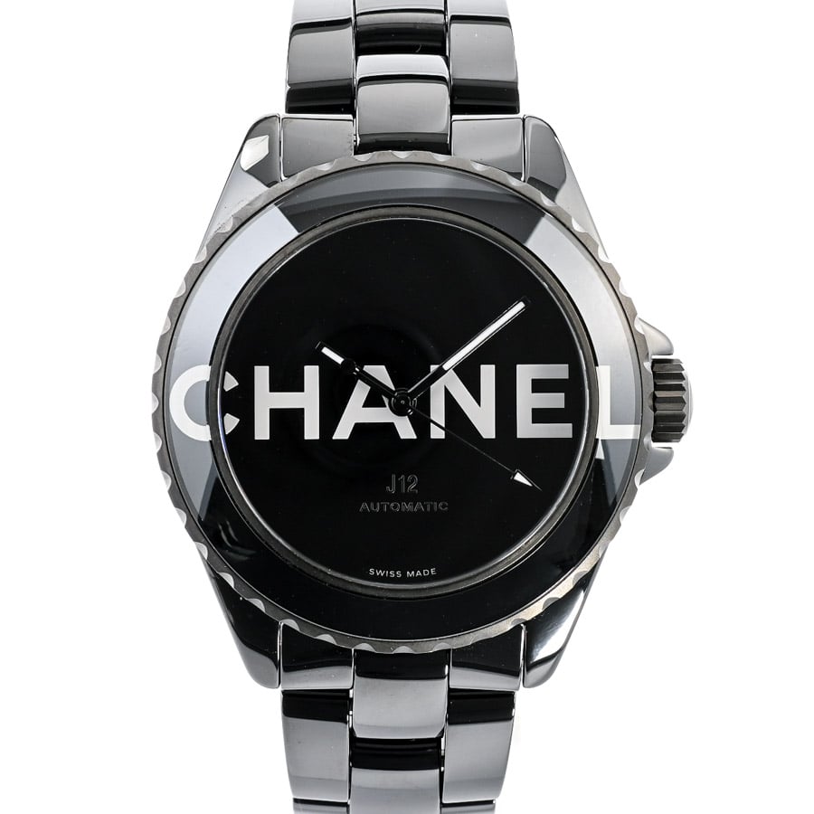 【中古A品】  シャネル J12 ウォンテッド ドゥ シャネル 38mm  H7418 セラミック 元町本店
