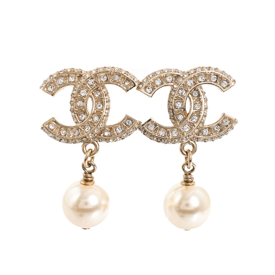 【中古A品】  シャネル ピアス   ゴールドメッキ 新宿歌舞伎町店