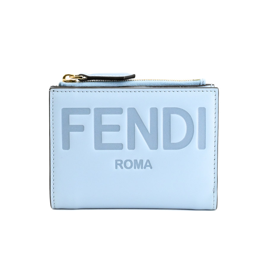 【中古A品】  フェンディ コンパクトウォレット  8M0447-AAYZ カーフ 元町本店