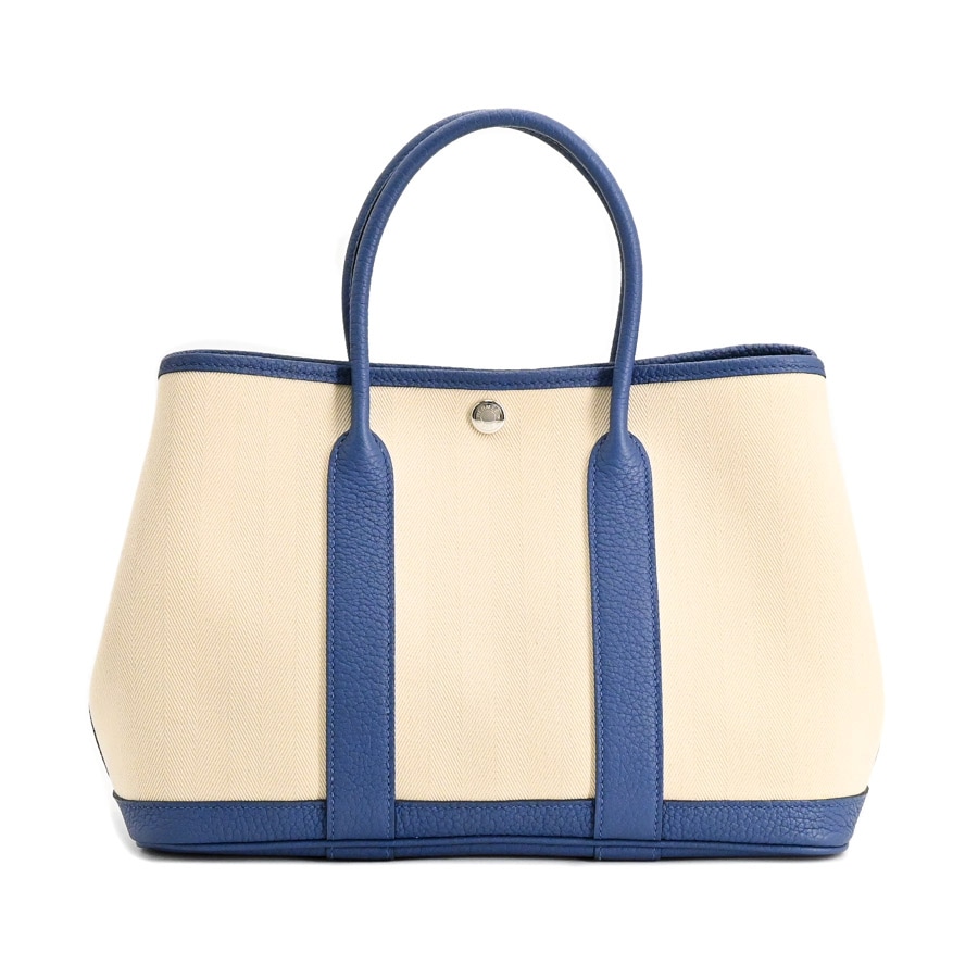 【中古A品】  エルメス ガーデンパーティTPM   トワルシェブロン 元町本店