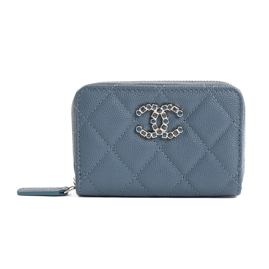 【未使用品】  シャネル ジップコインパース  AP3607 キャビア 新宿歌舞伎町店