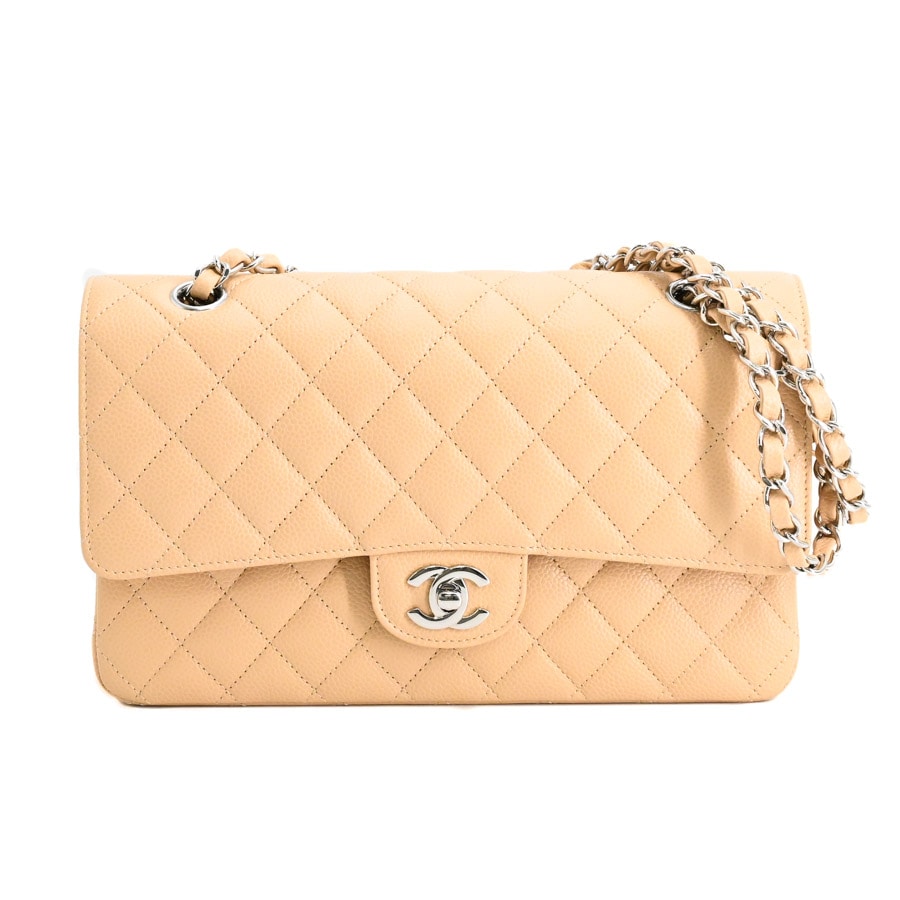 【中古SA品】  シャネル 11.12クラシックハンドバッグ  A01112 キャビア 新宿歌舞伎町店