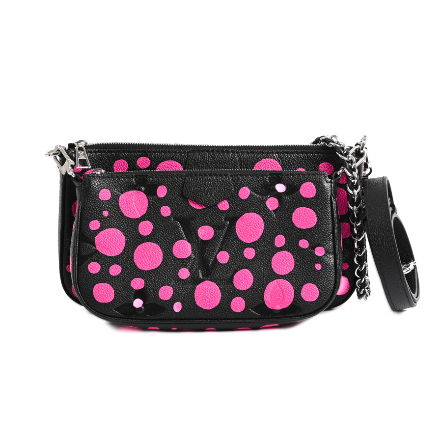 【中古SA品】  ルイヴィトン LVxYKミュルティポシェットアクセソワール モノグラムアンプラント M46421  横浜関内店