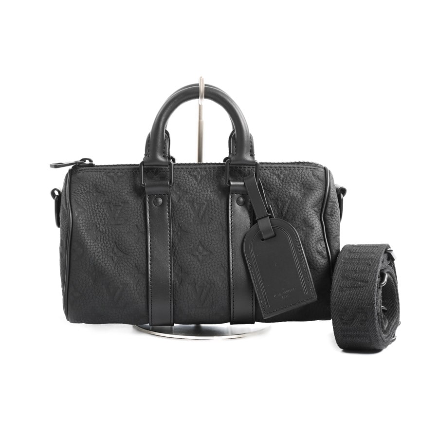 【中古A品】  ルイヴィトン キーポルバンドリエール25 トリヨンモノグラム M20900  銀座