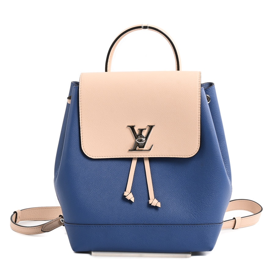 【中古A品】  ルイヴィトン ロックミーバックパック  M41817 型押しレザー THE YOKOHAMA FRONT