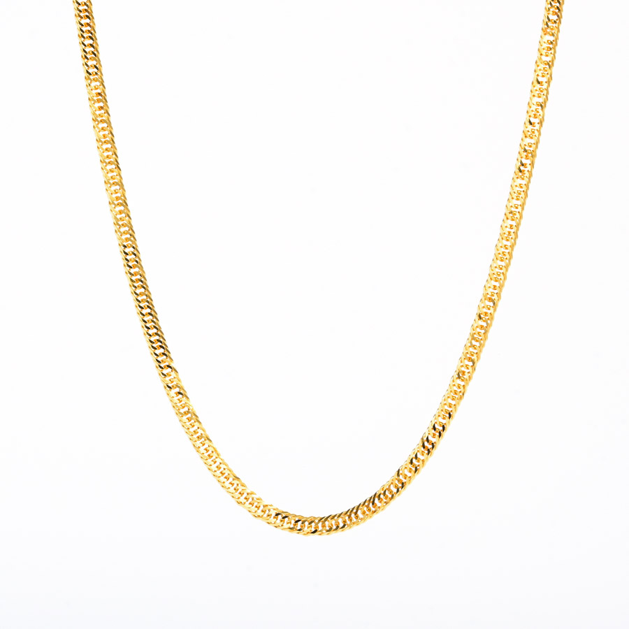 【新品】  ノンブランドジュエリー 喜平ネックレス 6面トリプル 8.3g   K24イエローゴールド 新宿歌舞伎町店