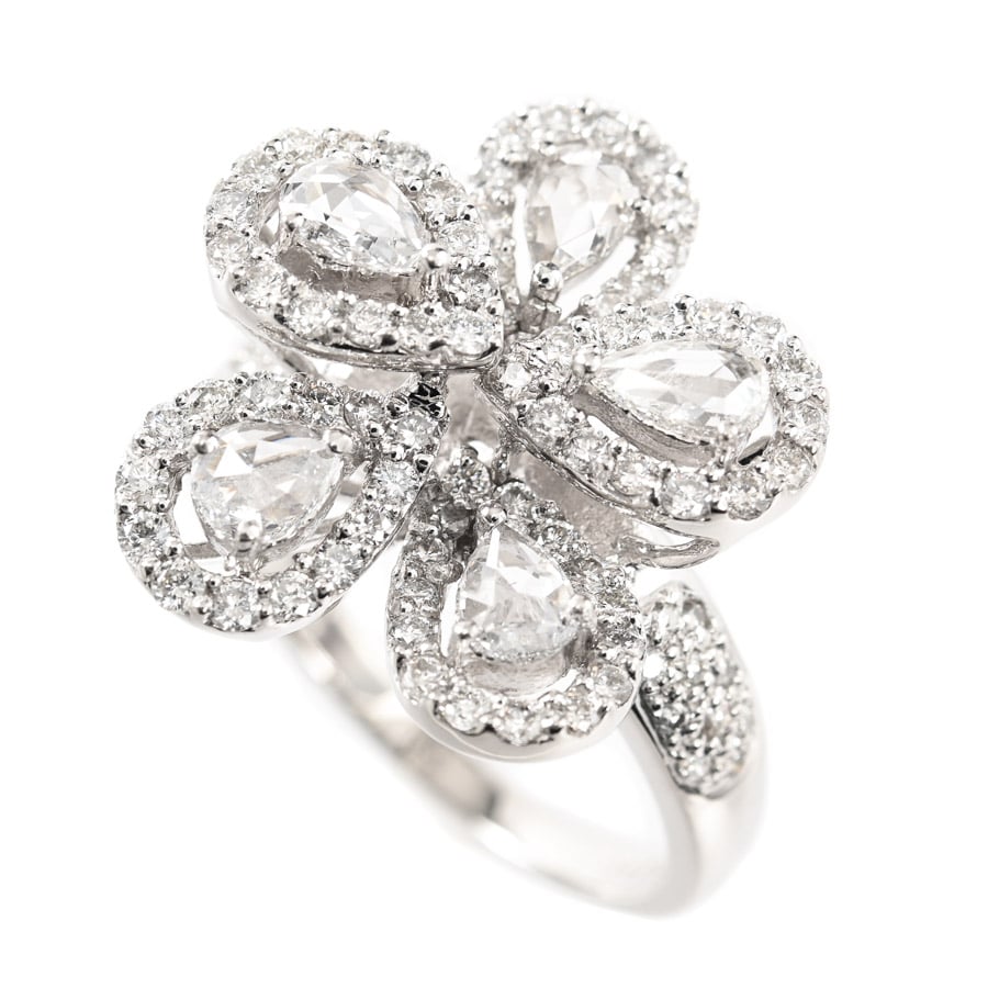 【中古A品】  ノンブランドジュエリー ダイヤ リング   プラチナ900 横浜関内店