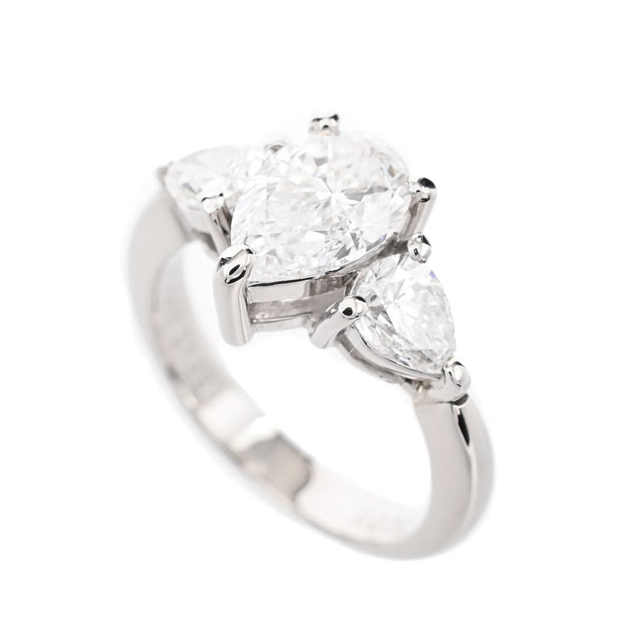 【中古A品】  ノンブランドジュエリー ダイヤ リング   プラチナ900 横浜関内店