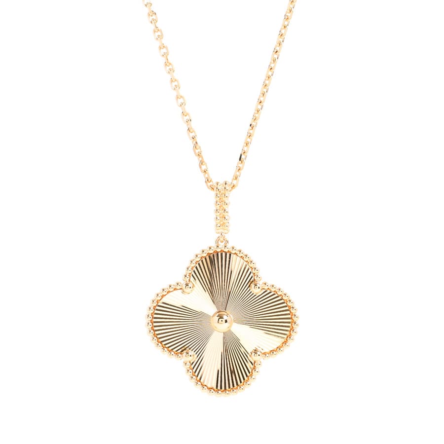 【中古A品】  ヴァンクリーフアーペル マジックアルハンブラ ロング  VCARP4KO00 K18イエローゴールド 元町本店