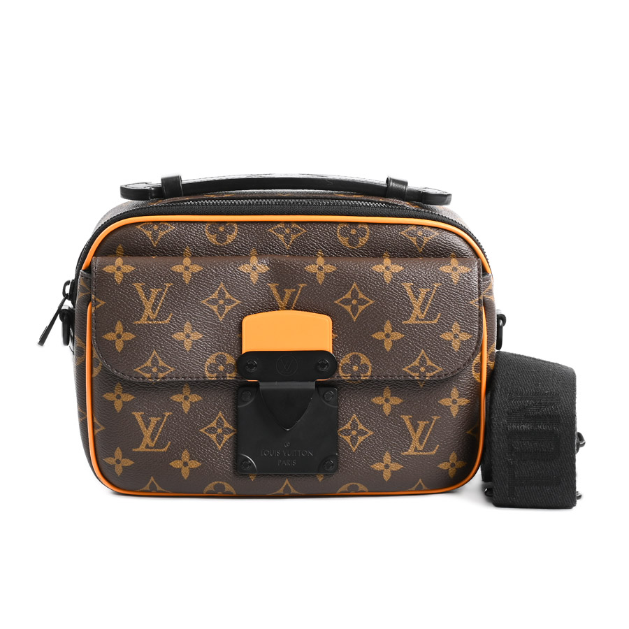 【中古A品】  ルイヴィトン Sロックメッセンジャー モノグラムマカサー M46688  横浜関内店