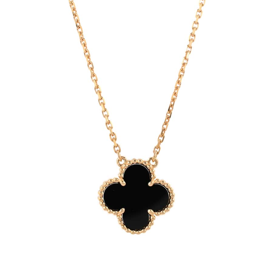 【中古A品】  ヴァンクリーフアーペル ヴィンテージアルハンブラ  VCARA45800 K18イエローゴールド THE YOKOHAMA FRONT